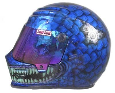 siompson race helmet