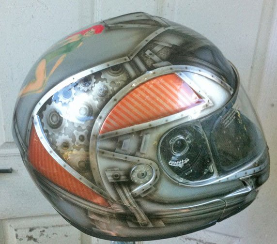 motorcycle helmet