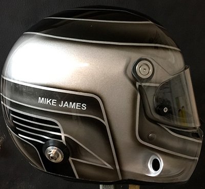 Stilo helmet design Mike James